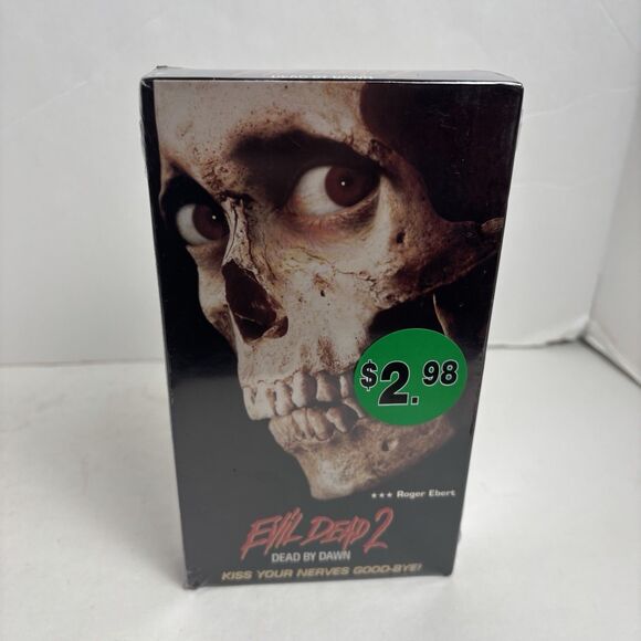 Evil Dead 2: Dead by Dawn (VHS, 1998) New Sealed Fast Shipping! - Picture 1 of 6